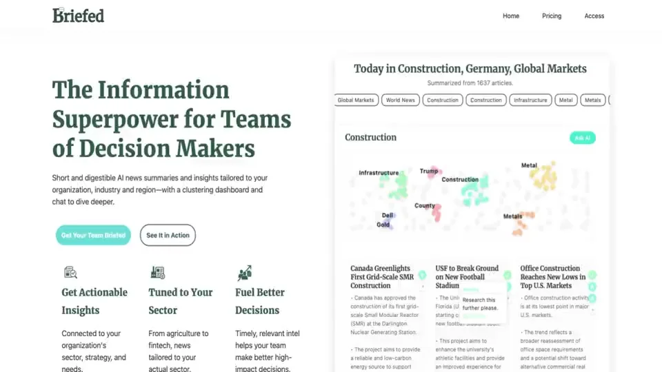 Briefed Project - Start