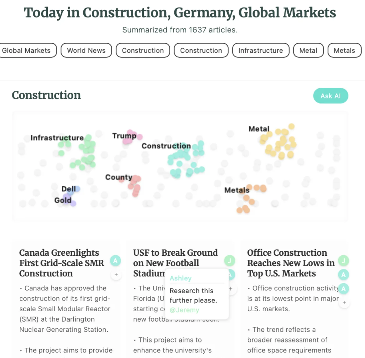 Briefed Project Screenshot 1
